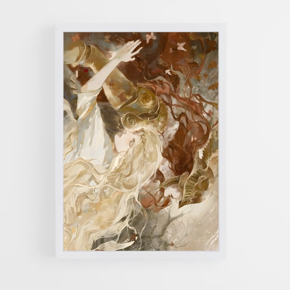 Poster La Dame Éthérée – affiche Elden Ring (vue 3)